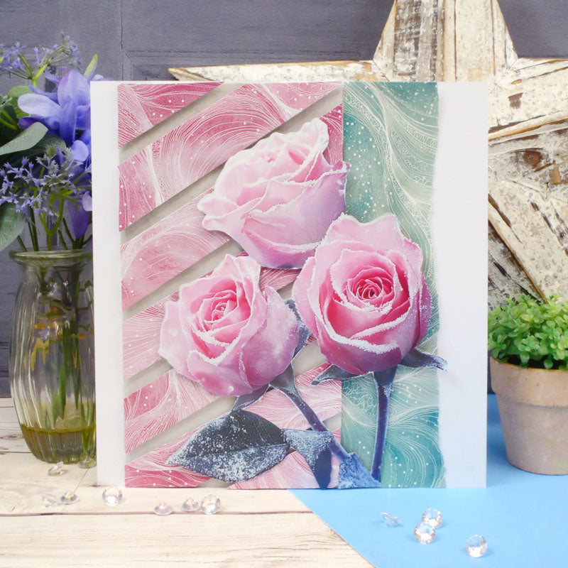 Duo Design Paper Pads - Frosted Flowers & Winter Breeze