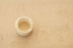 Travertine and Lava Rock Mini Vessel