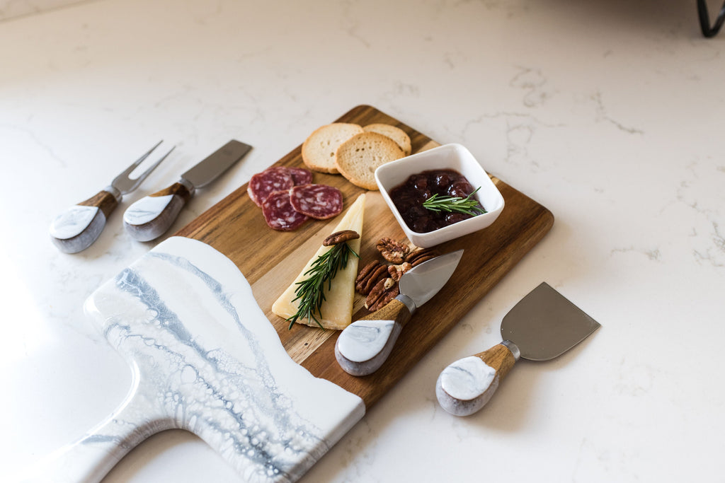 Resin Coated Cheese Knife Set