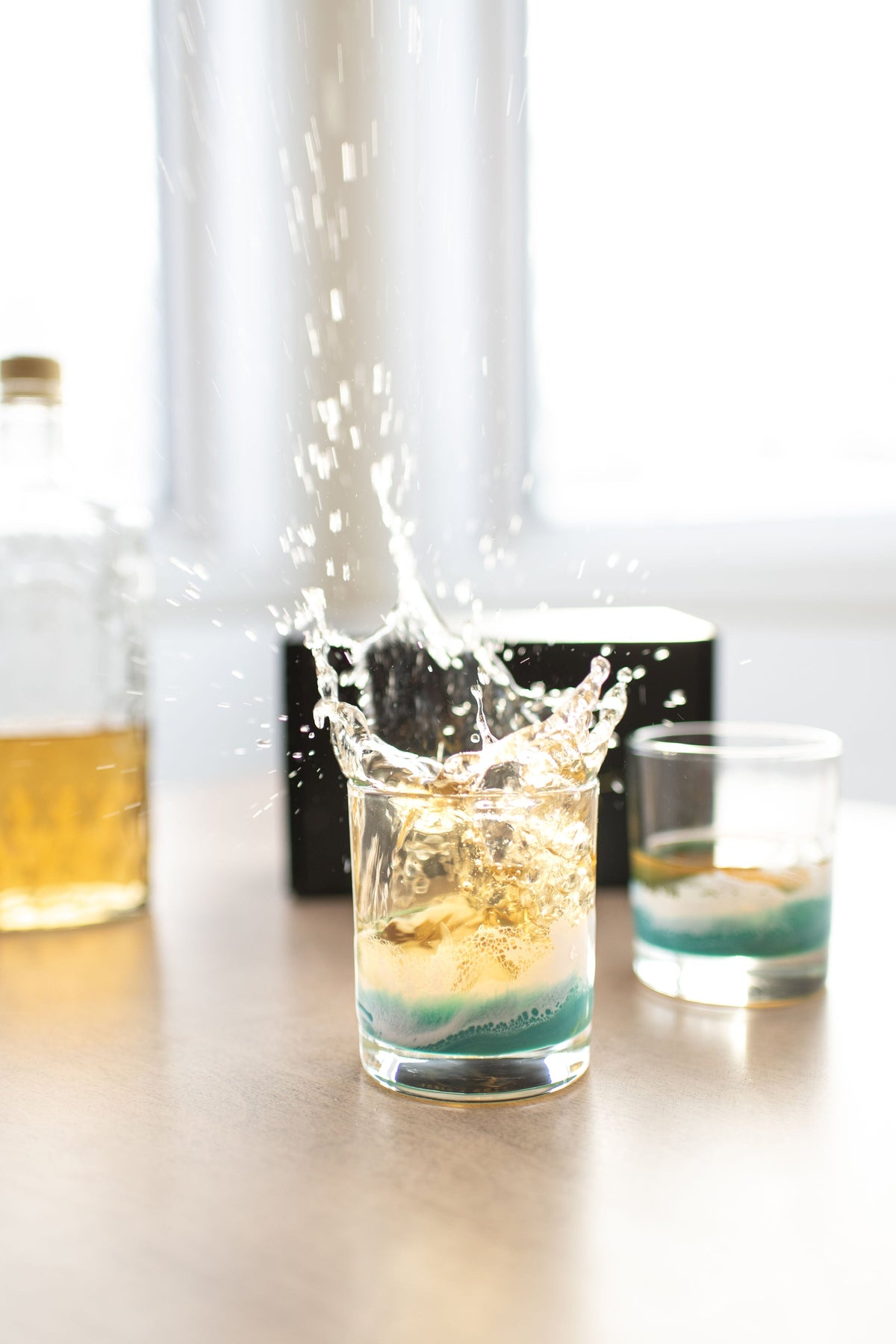 Resin Coated Whisky Glasses (Set of 2) - back in stock!