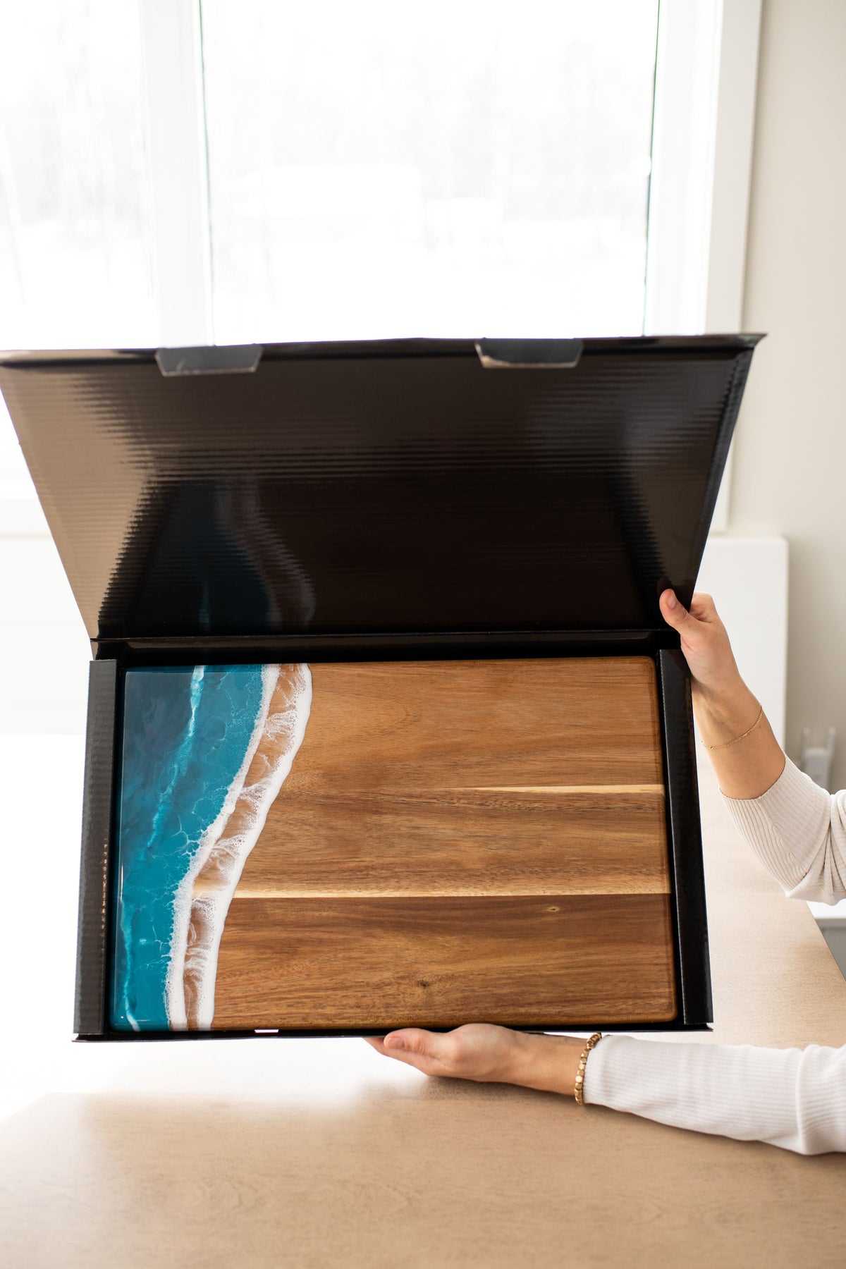 Acacia Bread Boards