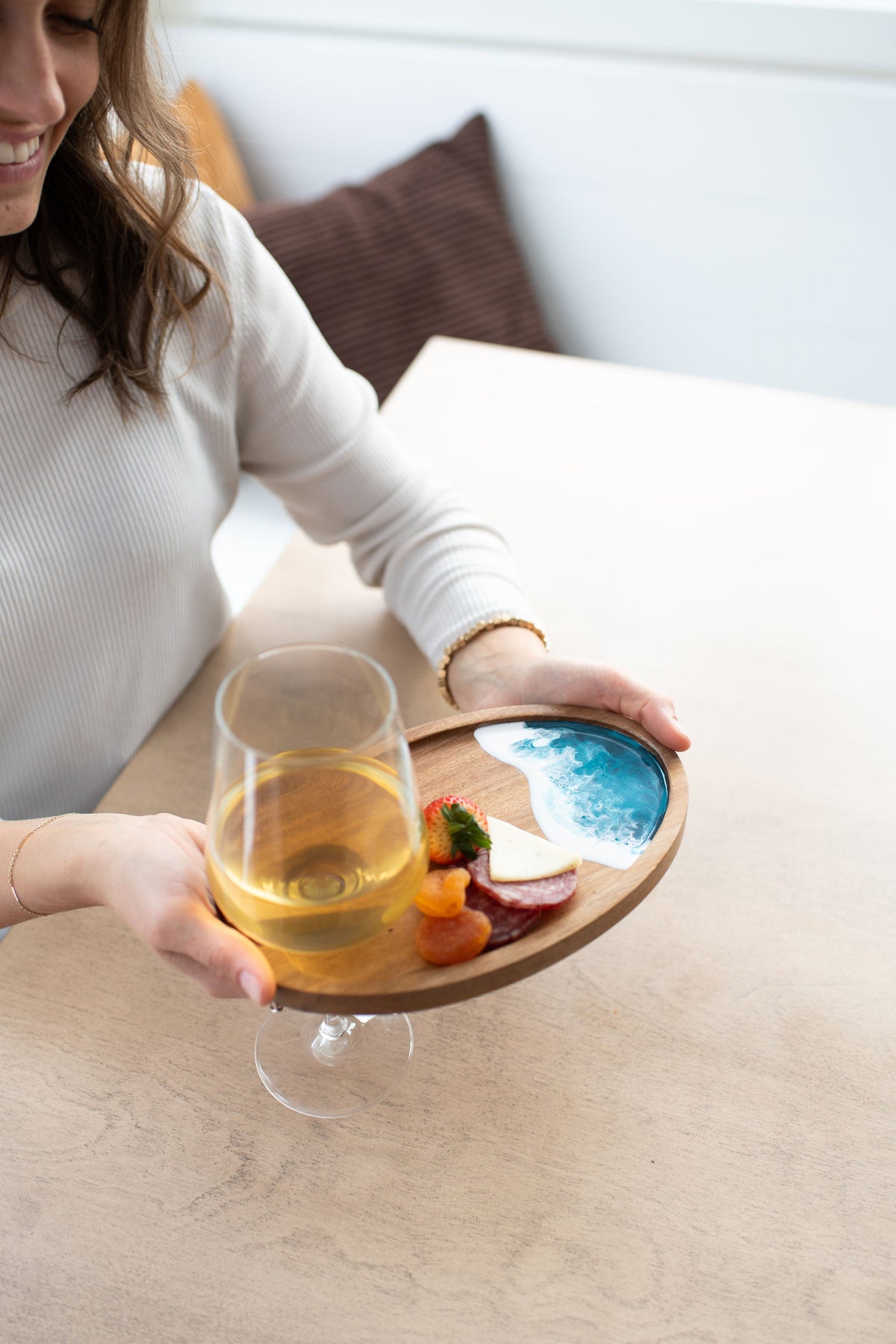 Wine & Appetizer Trays