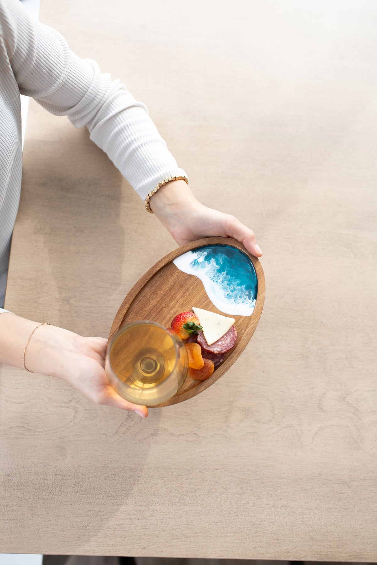 Wine & Appetizer Trays