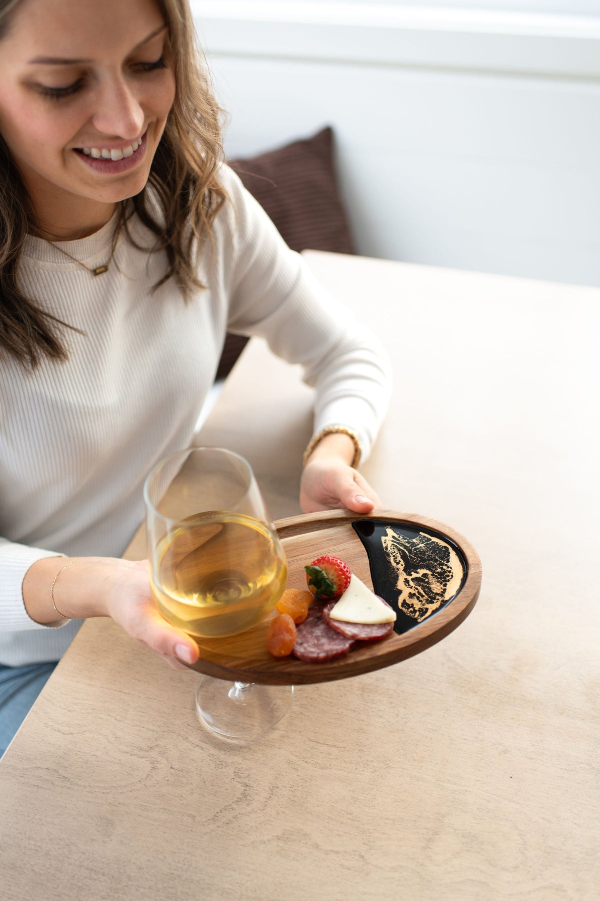 Wine & Appetizer Trays