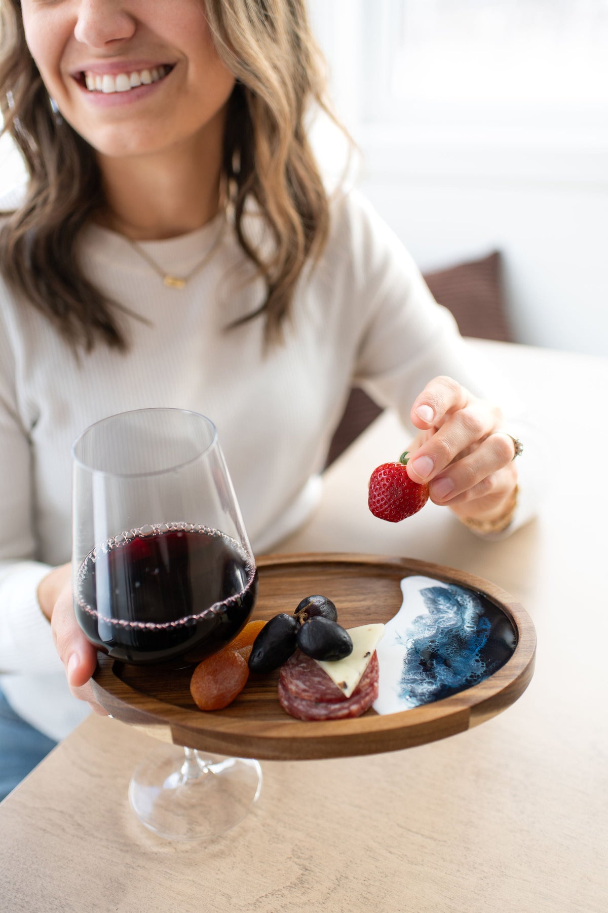 Wine & Appetizer Trays