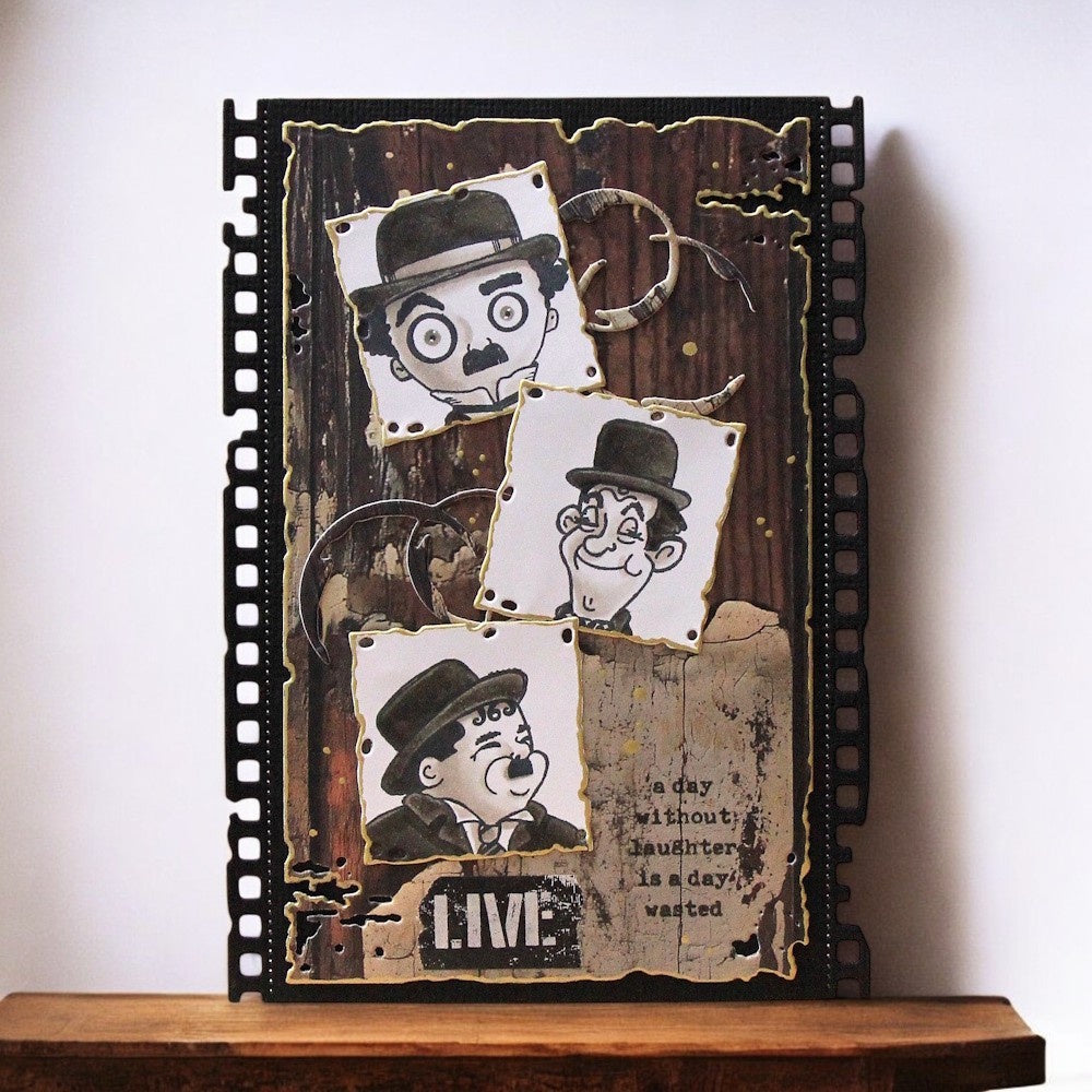 AALL and Create - A4 Design Paper - Echoes of Yesteryear