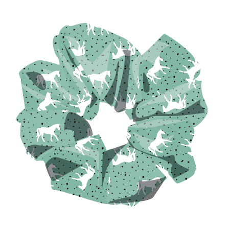 Dots Scrunchie