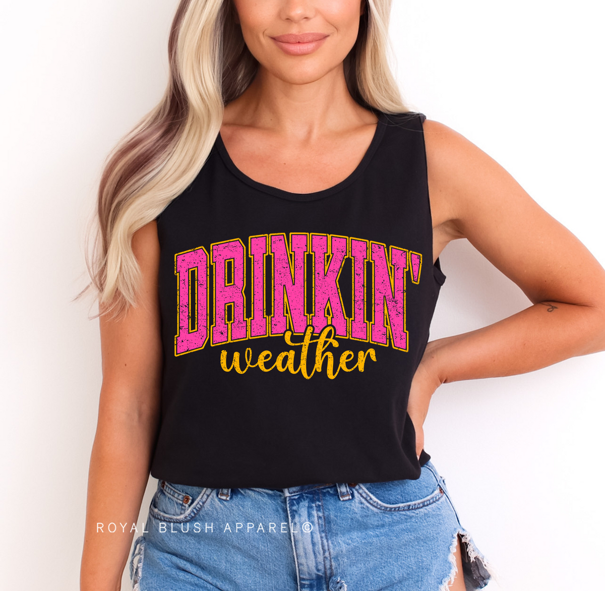 Drinkin' Weather DTF Transfer