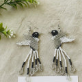 Handmade Beaded Hummingbird Earrings