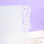 Festive Fancy-Edge Card Blanks - Snowflakes