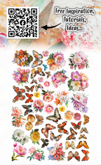 AALL and Create - A6 Ephemera Die-Cuts - Sunblush Garden