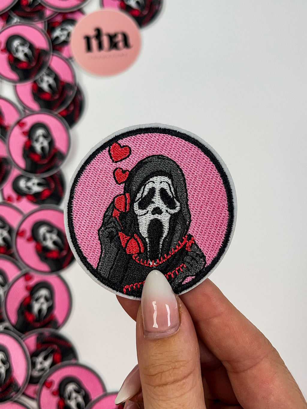 Scream Left Chest Embroidery Patch