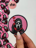 Scream Left Chest Embroidery Patch