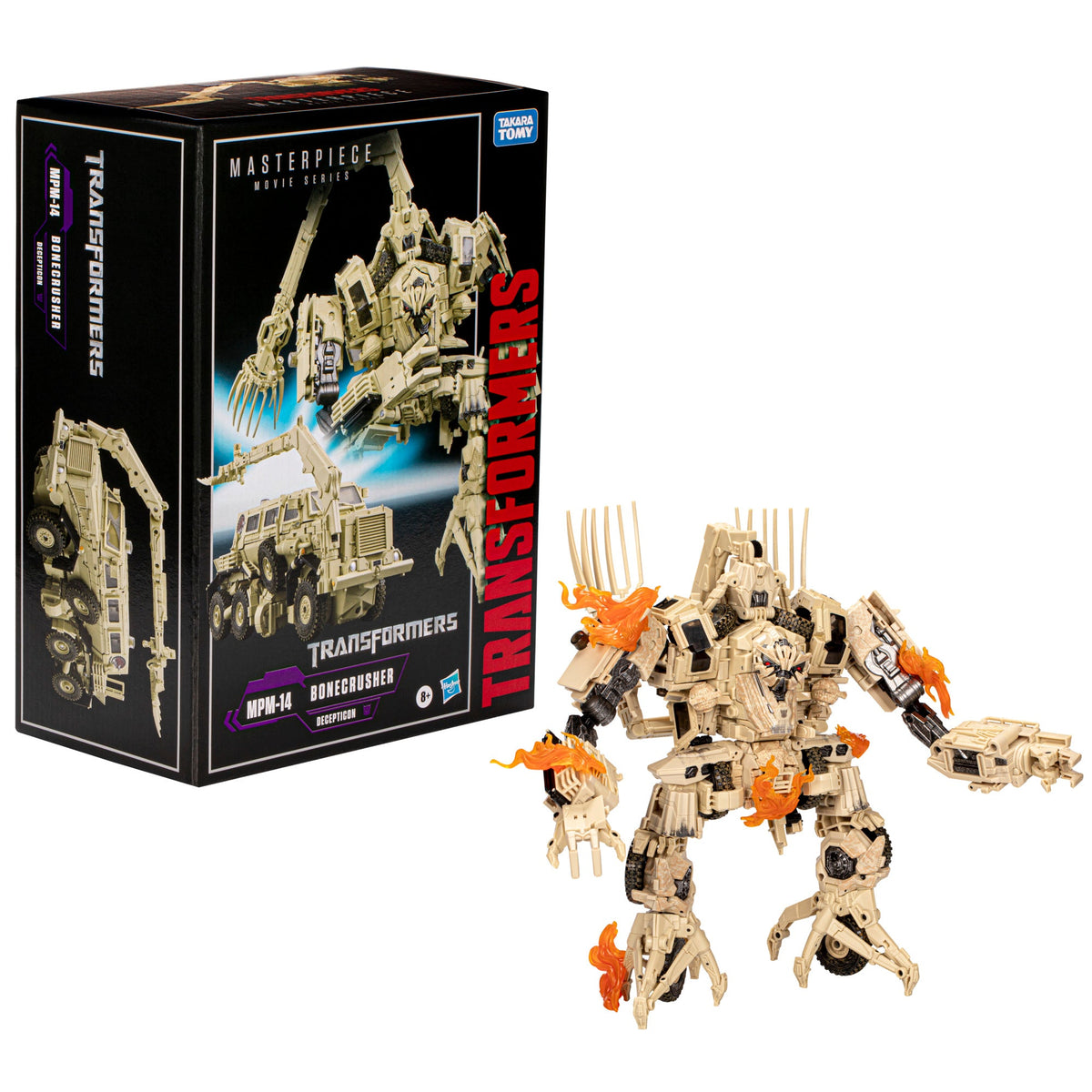 Transformers Movie Masterpiece Series Transformers Movie 1 MPM-14 Bonecrusher