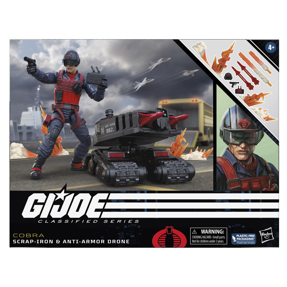 G.I. Joe Classified - Scrap-Iron & Anti-Armor Drone -74