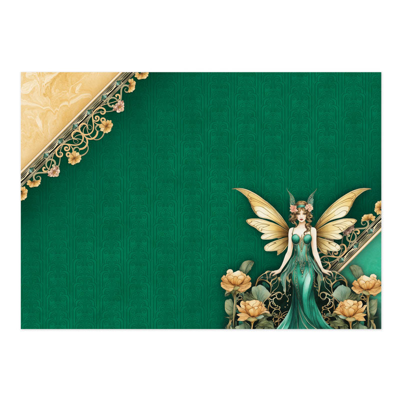 Emerald Dreams Luxury Topper Set