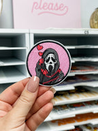 Scream Left Chest Embroidery Patch