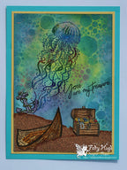 Fairy Hugs Stamps - Row Boat