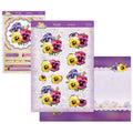 In Full Bloom - Floral Delights Deco-Large Set - Pretty Pansies
