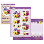 In Full Bloom - Floral Delights Deco-Large Set - Pretty Pansies