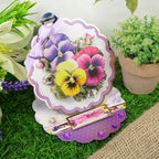 In Full Bloom - Floral Delights Deco-Large Set - Pretty Pansies