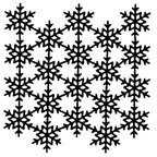 Woodware Snowflake Screen 6 in x 6 in Mask