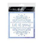 For the Love of Masks - Let It Snow Centrepiece