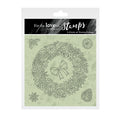 For the Love of Stamps - A Circle of Festive Foliage