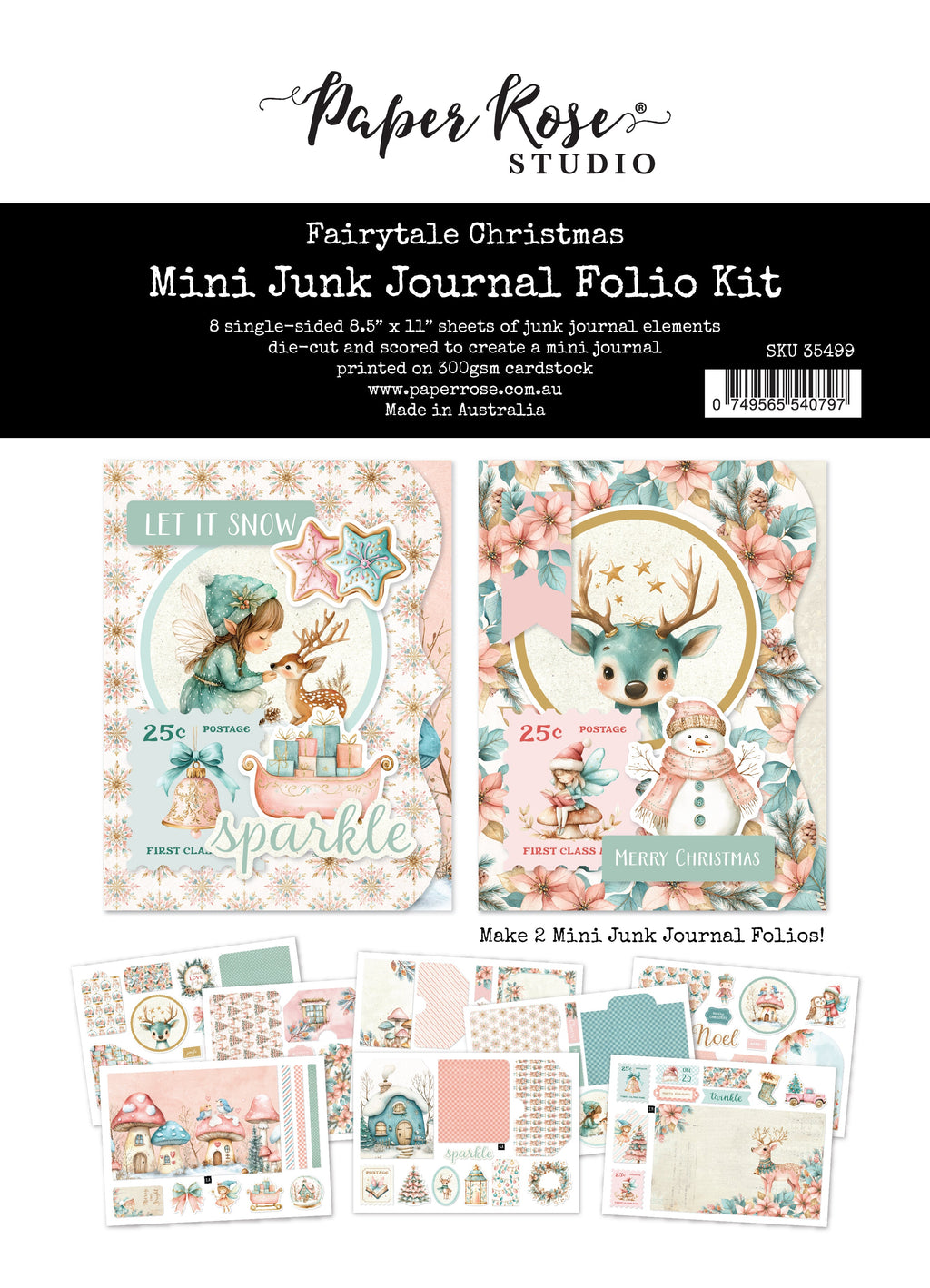 Fairytale Christmas Mini Folio Kit 35499