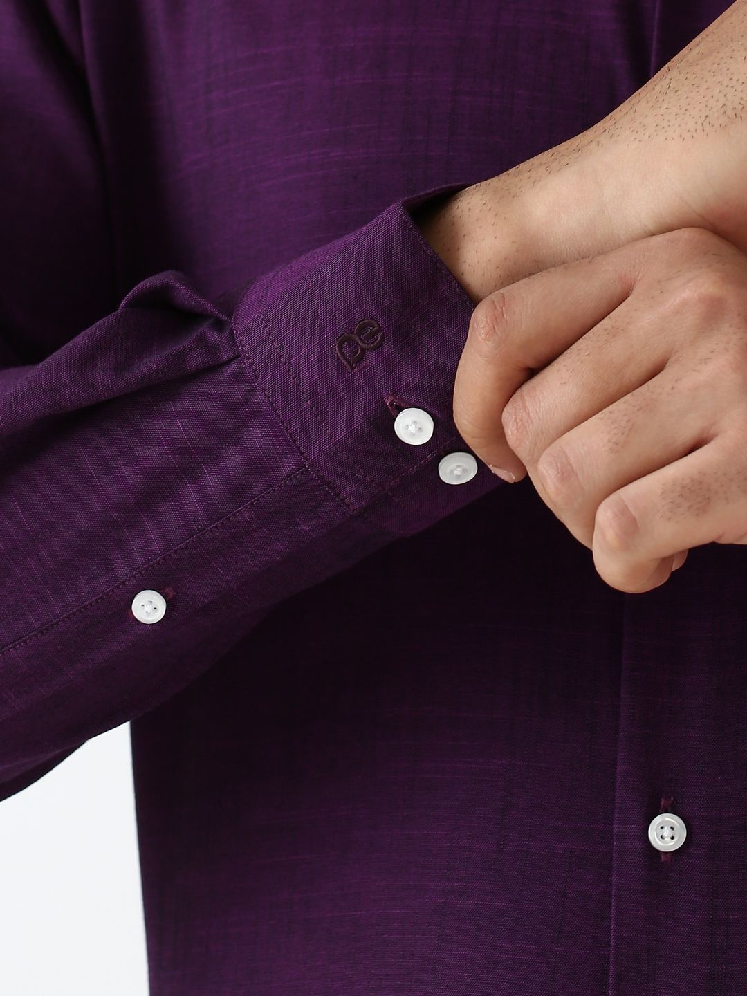 Peterio Cross Hatch Cotton Formal Men's Shirt - Multiple Colors Available