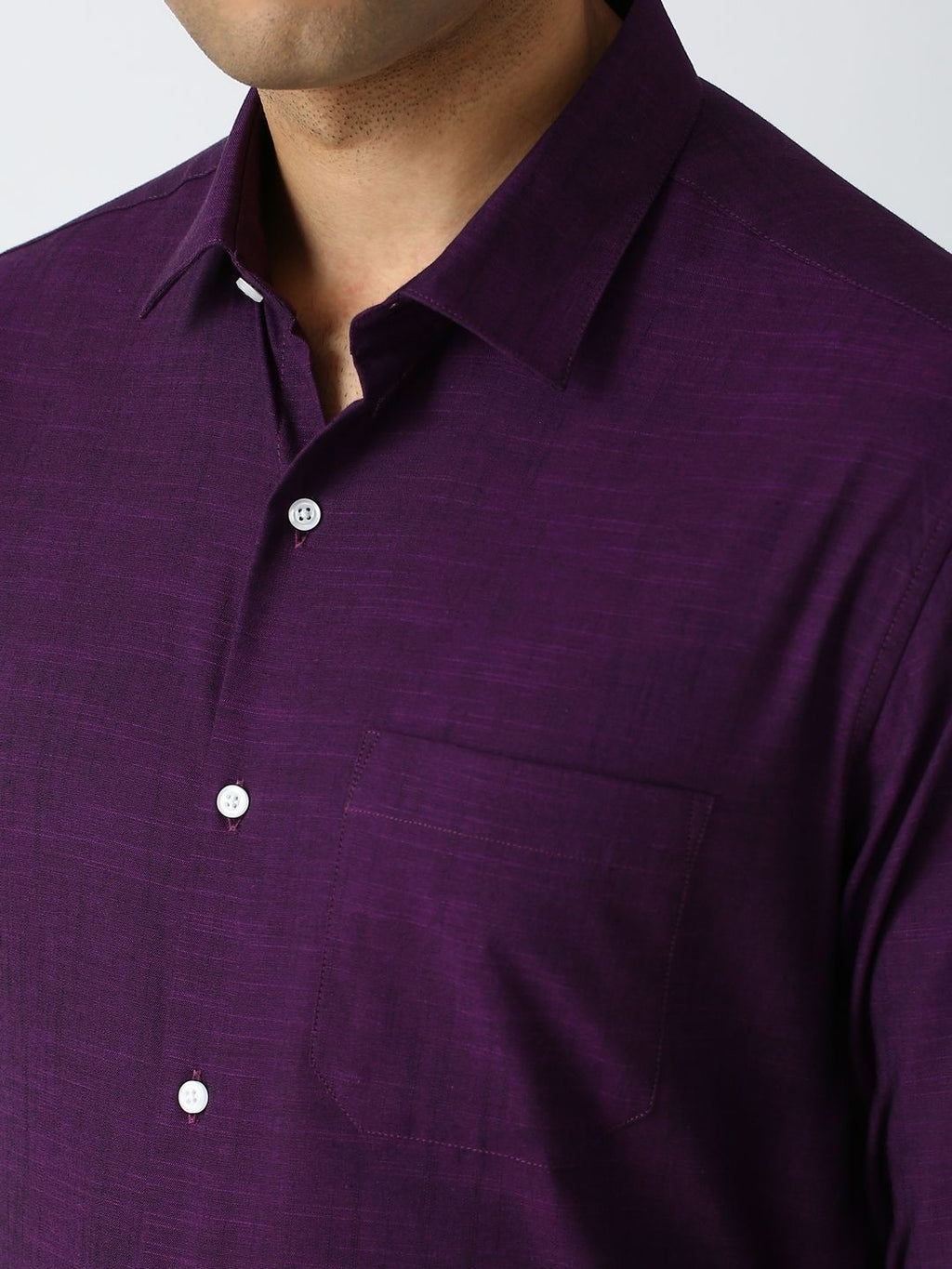 Peterio Cross Hatch Cotton Formal Men's Shirt - Multiple Colors Available