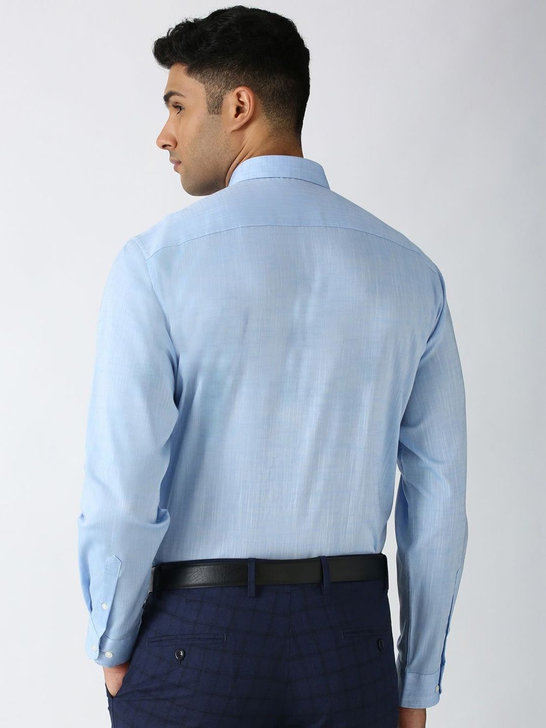 Peterio Cross Hatch Cotton Formal Men's Shirt - Multiple Colors Available