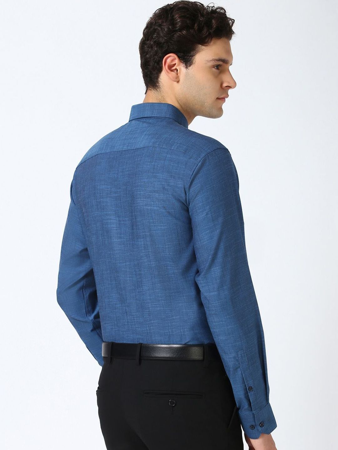 Peterio Cross Hatch Cotton Formal Men's Shirt - Multiple Colors Available