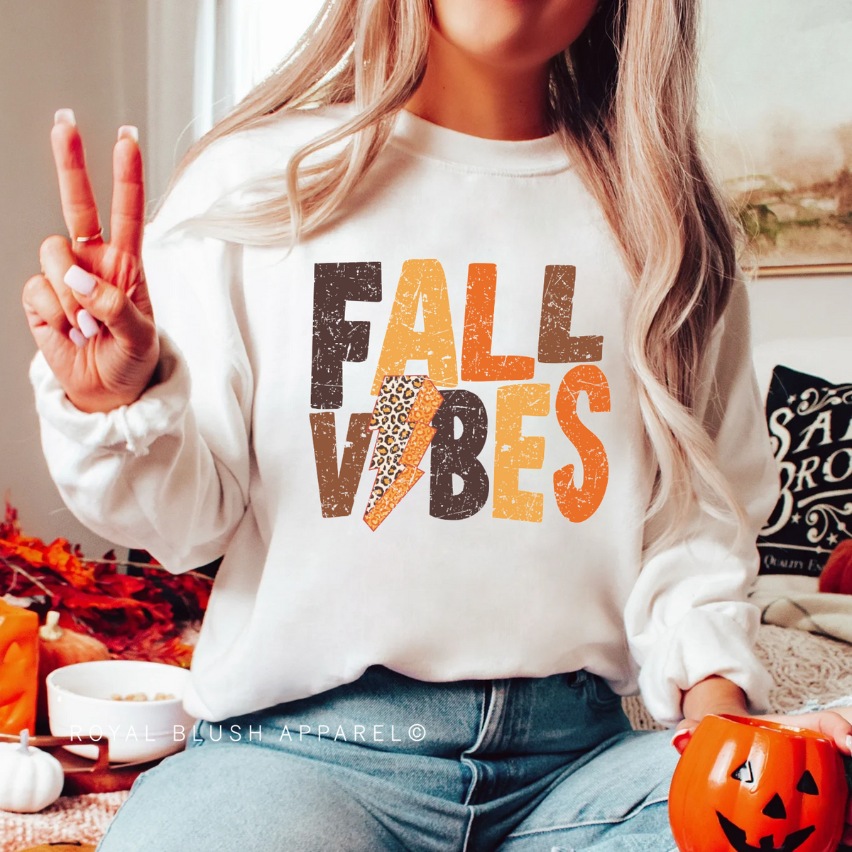 Fall Vibes DTF Transfer