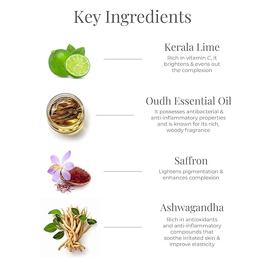 Forest Essentials After Bath Oil Lime Saffron Oudh