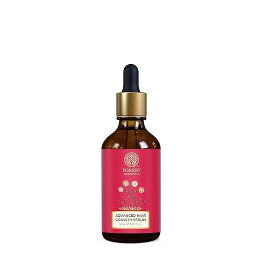 Forest Essentials Ayurvedic Hair Growth Serum | With Redensyl & Anagain 50 Ml