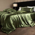 Lustre Luxe Elegant Duvet Set - Forest Green