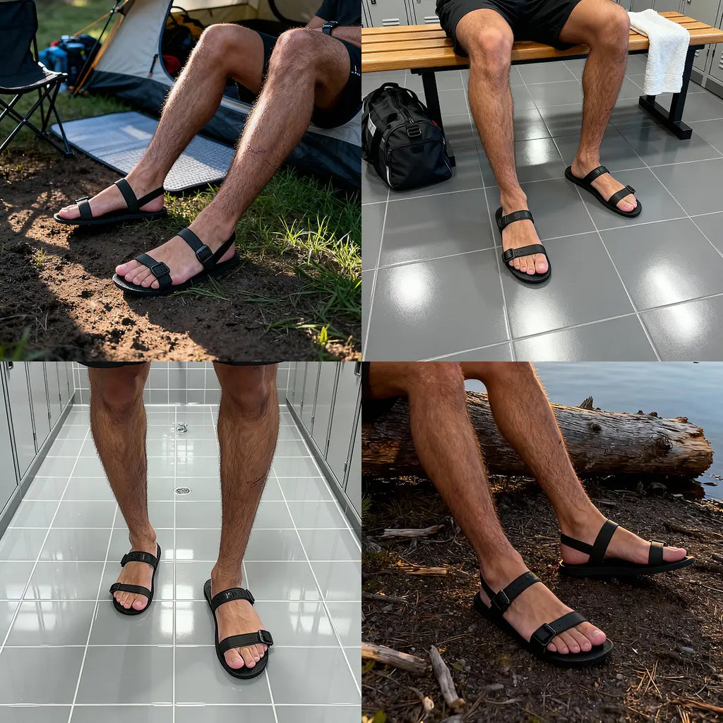 Jimmies™ Original Foldable Sandals – Lightweight Travel & Shower Sandals