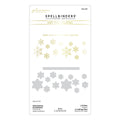 Glimmering Snowflakes Hot Foil Plate & Die Set  from the Bibi's Snowflakes Collection by Bibi Cameron