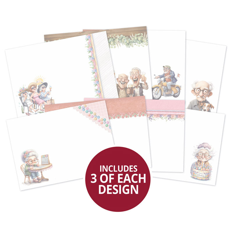 Golden Oldies Luxury Card Inserts