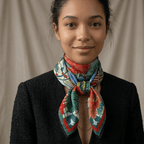 Square Scarf (Garden Remembers) Batik