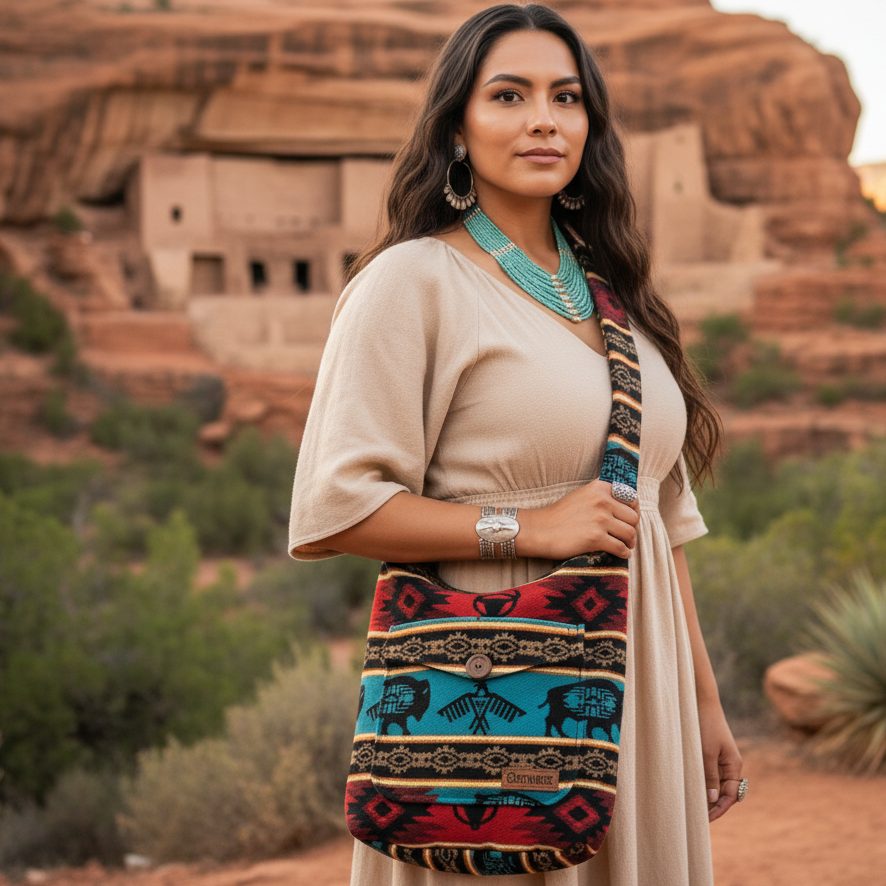 Buffalo / thunder eagle Crossbody bag