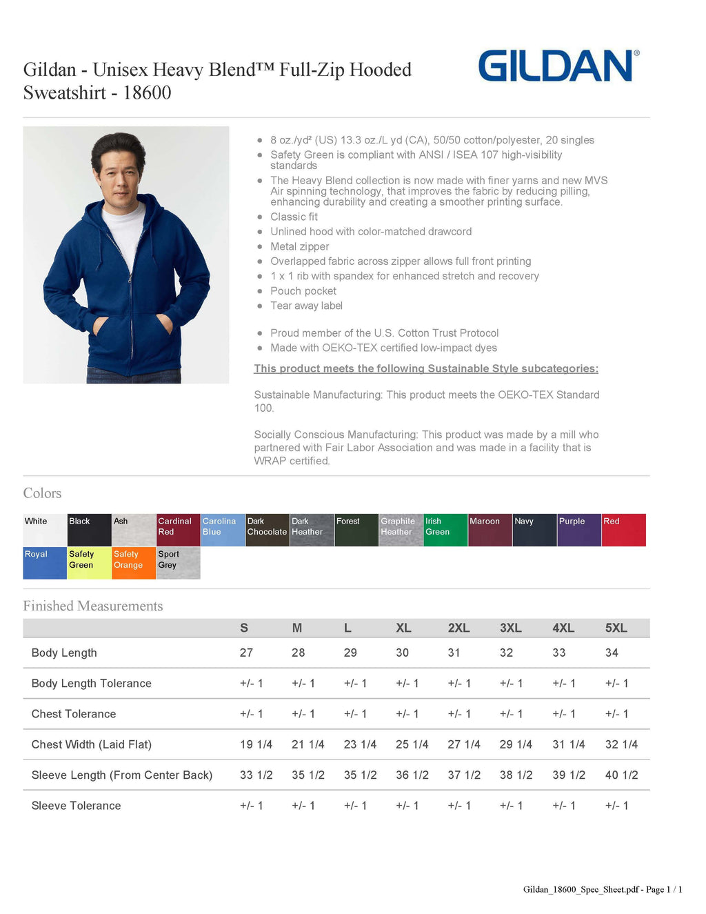 St Edmund Zip Up