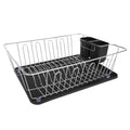 HOME AESTHETICS HA-4401 Dishrack Chrome with Rubbermaid