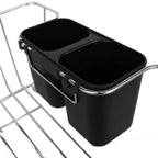 HOME AESTHETICS HA-4401 Dishrack Chrome with Rubbermaid