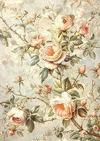 Tissue Paper A4 6/Pkg 18th Century