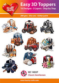 Hearty Crafts Easy 3D Topper - Classic Gentlemen