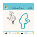 Die & Clear Stamp Set - Xmas Gnome Serie Candystick