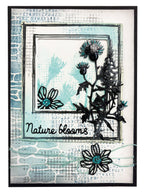 HE Clear Stamp ABC Background Nature's Dream 2 - 1 PC