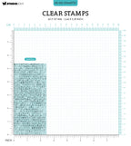 HE Clear Stamp ABC Background Nature's Dream 2 - 1 PC